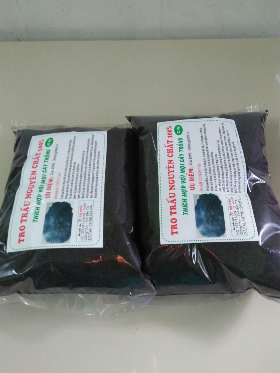 Combo 02 gói tro trấu ( mỗi gói 01kg)