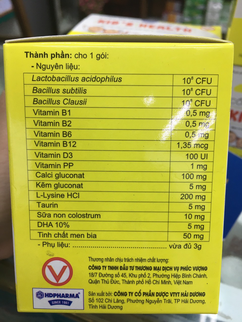 [HCM]CỐM ĂN NGON KIDS HEALTH