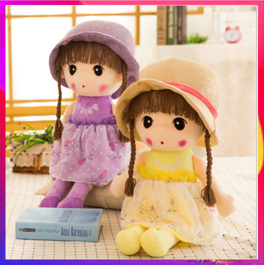 Búp bê váy hoa dẽ thương co bé gái 45cm
