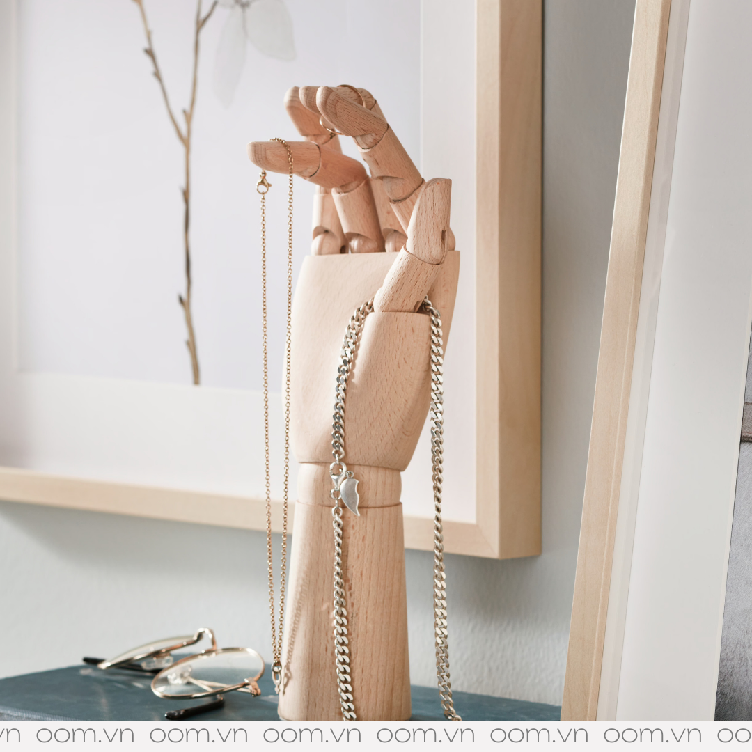 TAY GỖ TRANG TRÍ FING - Scandinavian Decor