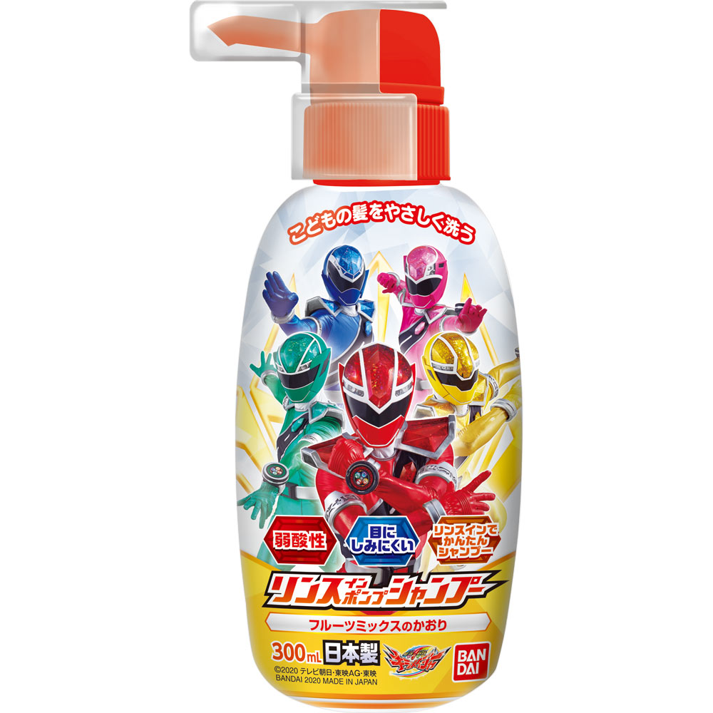 Dầu gội trẻ em Bandai siêu nhân 300ml Nhật Bản