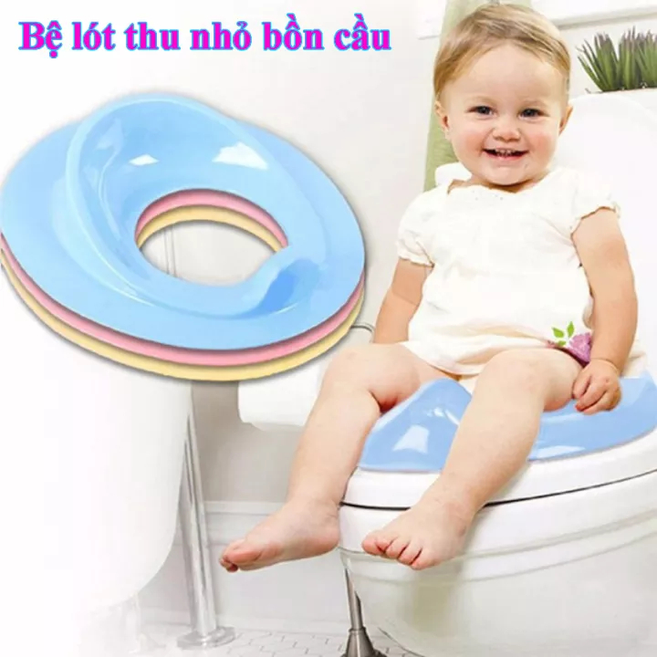 Miếng lót thu nhỏ bồn cầu cho bé