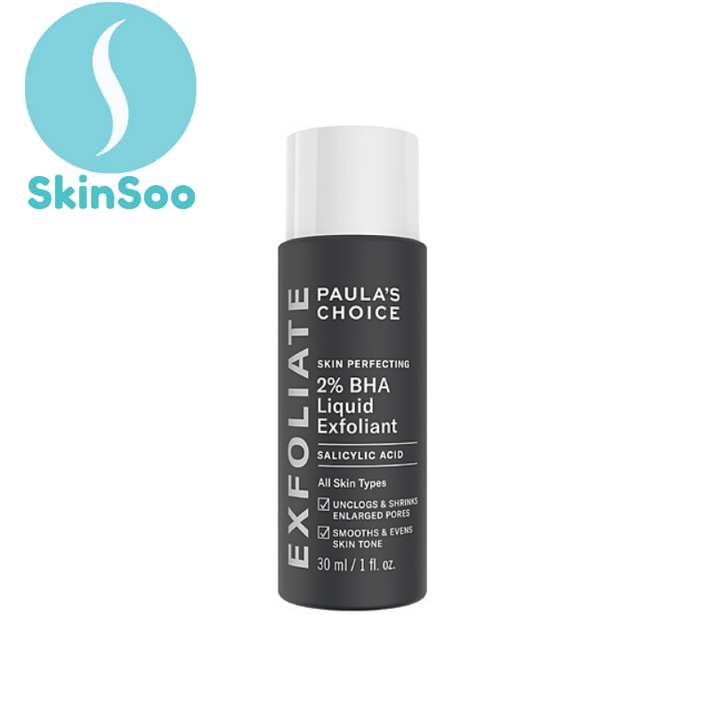 Paulas Choice Skin Perfecting 2% BHA Liquid Exfoliant- Tẩy Da Chết 30ml nhập khẩu