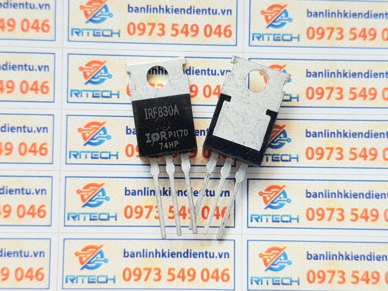 Irf830 irf830a mosfet kênh n 4.5a 500v to-220