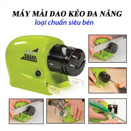 Máy mài dao kéo SHAP mini đa năng tự động dùng pin