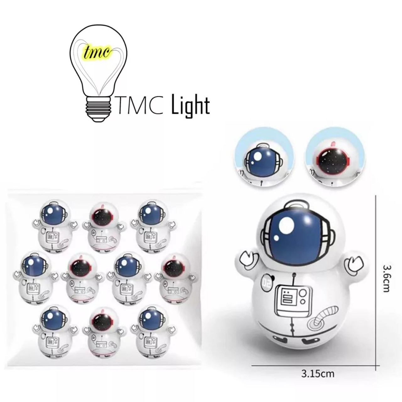 Đồ Chơi Lật Đật Mini Dễ Thương Cho Bé Nhiều Mẫu Đáng Yêu