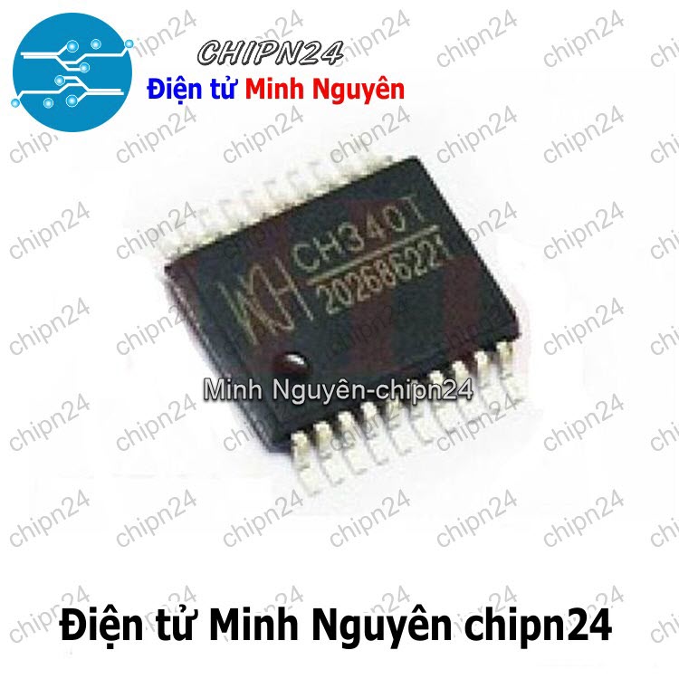 [1 con] (ST) IC Dán CH340T TSSOP-20 Hàng Tốt (SMD) (CH340) - HH004966