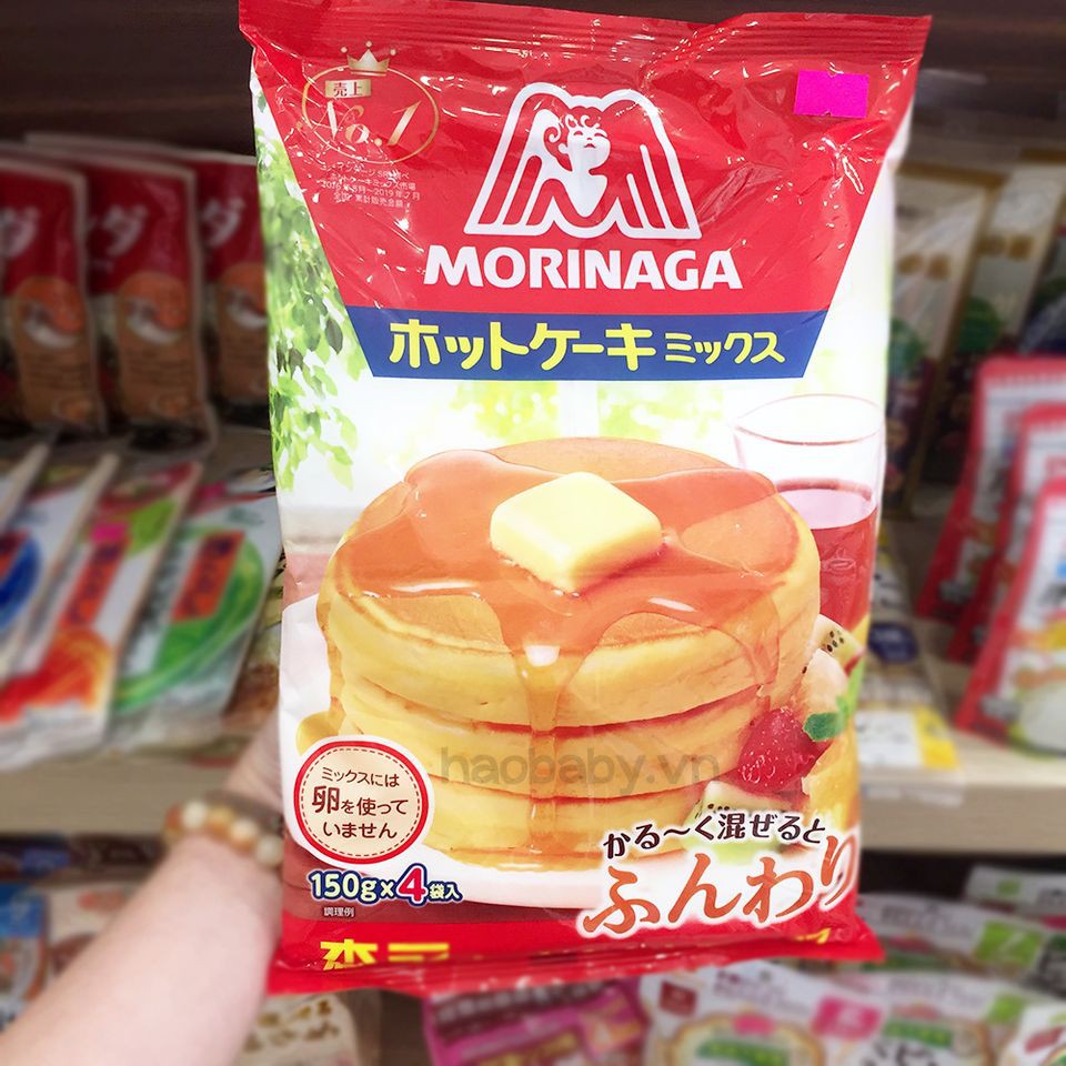 Bột làm bánh rán Morinaga 600gr