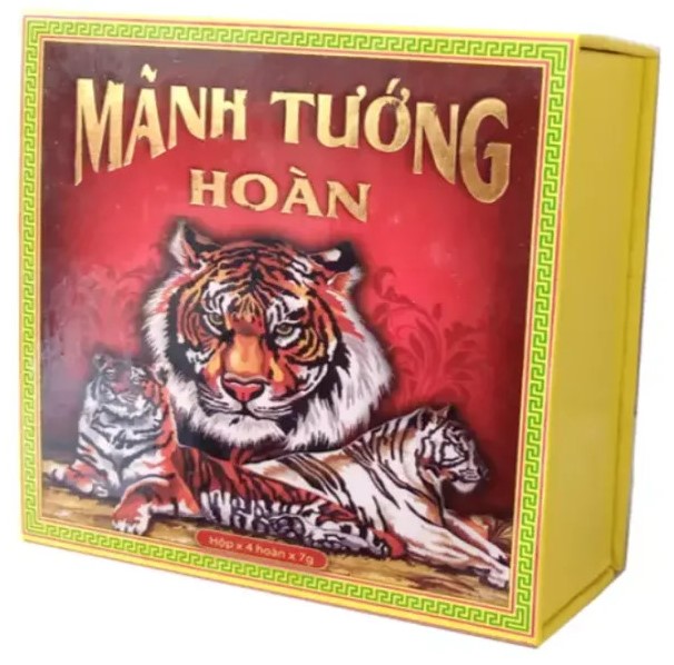 Viên uống Mãnh Tướng Hoàn Dược Bảo Long (Hộp 4 hoàn) Hỗ trợ yếu sinh lý nam giới, XTS, liệt dương, hạn chế mãn dục nam - Hàng Chính Hãng SAFEMALL