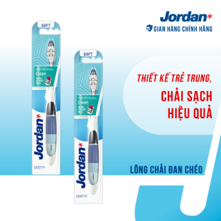 Combo 2 chiếc Bàn chải đánh răng Jordan Individual Clean nhiều màu thumbnail