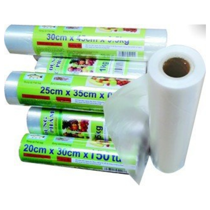 Cuộn 120 túi đựng thực phẩm An Lành 25x35cm