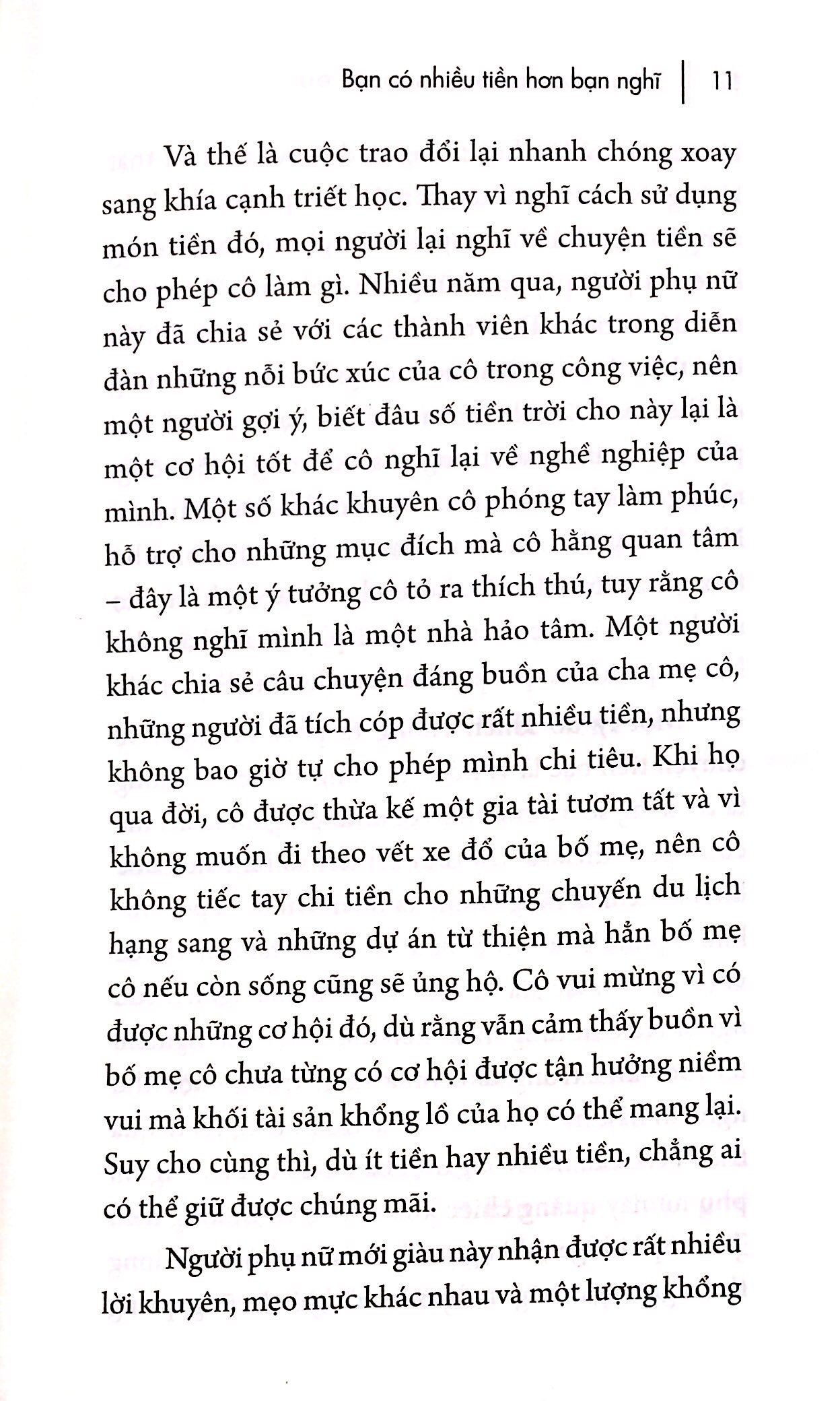 Fahasa - Tiền Không Bao Giờ Là Đủ (Tái Bản 2018)