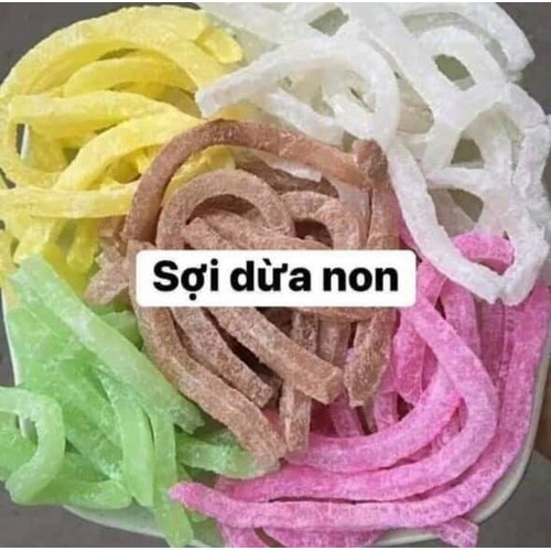 Mứt dừa sữa non Bến Tre - 500gram