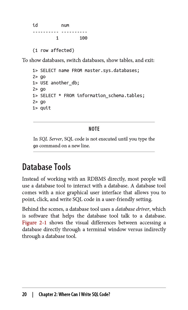 SQL Pocket Guide A Guide