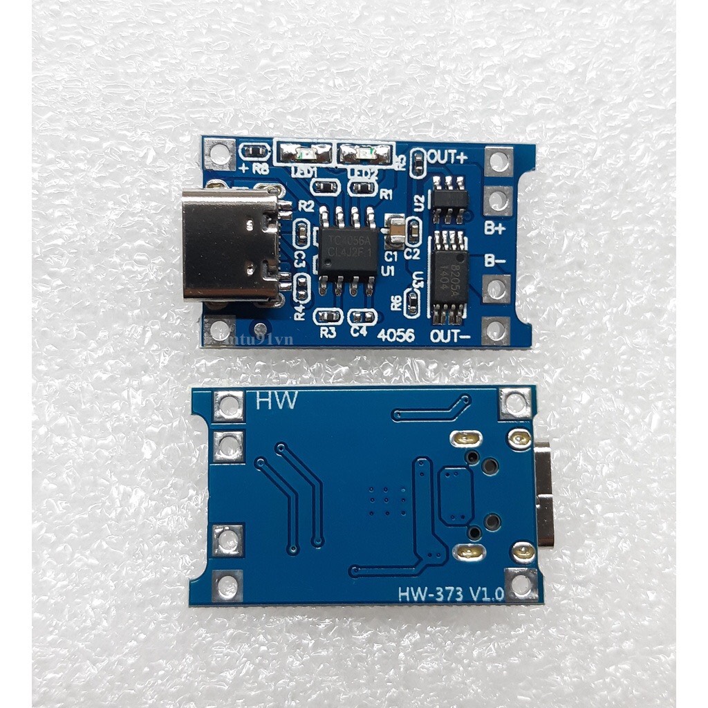 Mạch Sạc Pin TP4056 Cổng TYPE-C USB Có bảo vệ