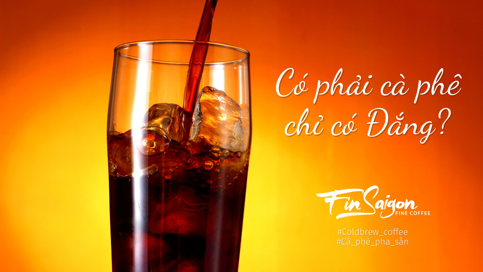 PHIN ĐẬM SAY | Cà phê pha sẵn uống liền | Robusta coldbrew | 2 lít