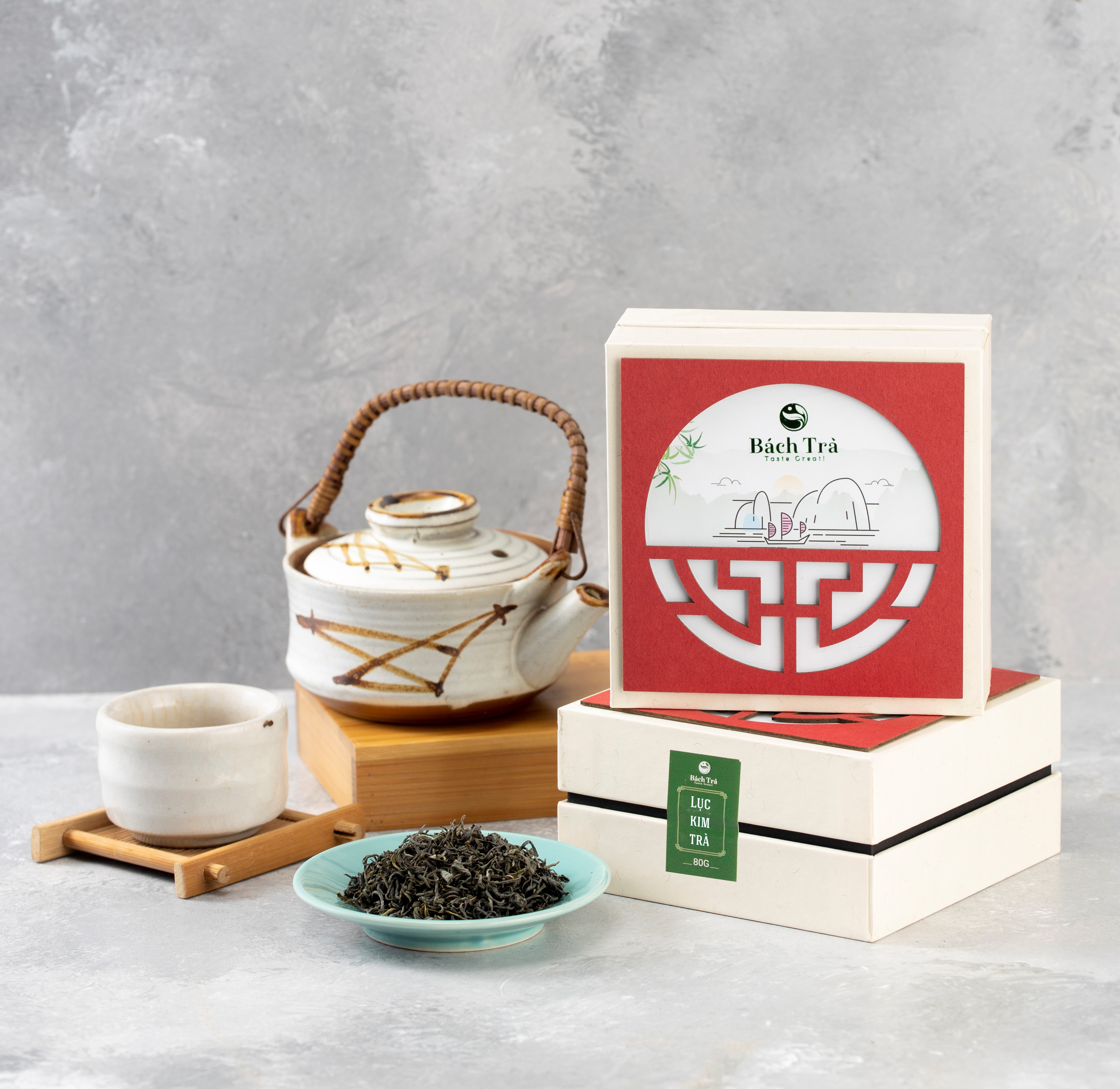 Lục Kim Trà - Bách Trà (80g)