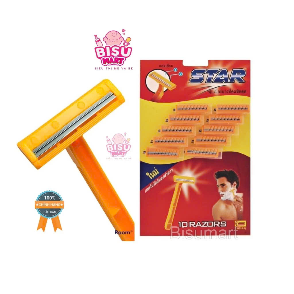 Combo of 24 Thai Star Double-Blade Razors