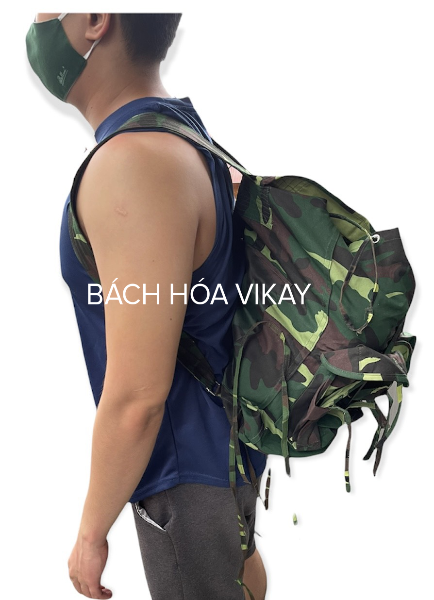 Balo Rằn ri Leo núi- Phượt phong cách lính