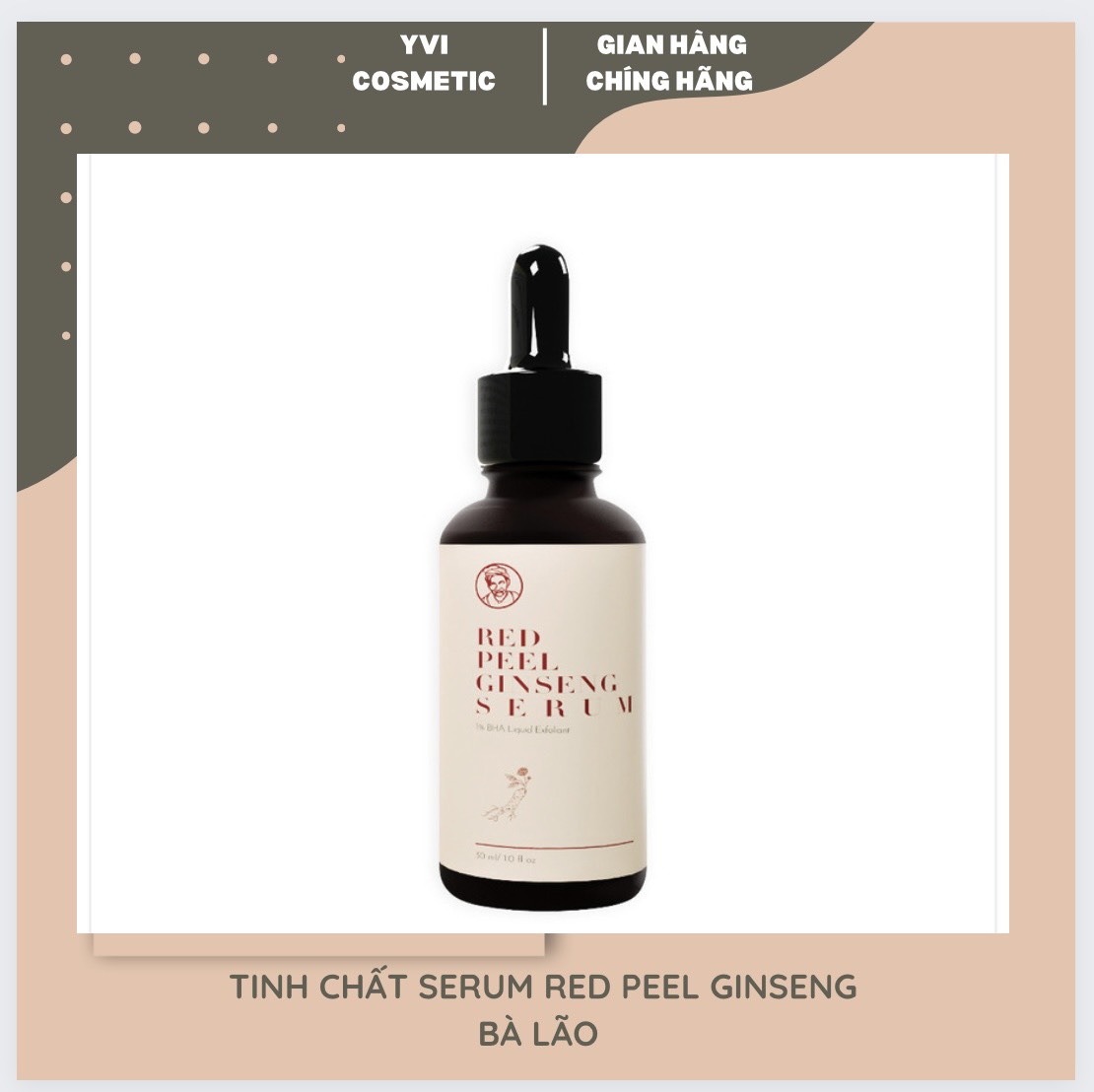 SERUM BÀ LÃO TÁI TẠO DA (DA NHẠY CẢM)