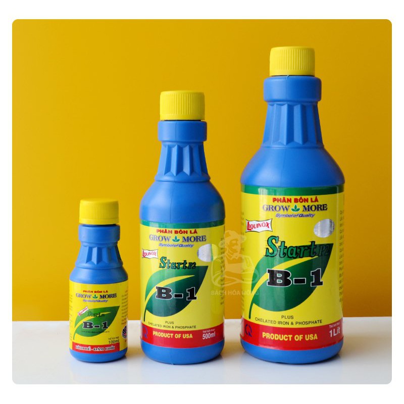 GrowMore Liquinox Start P2 Vitamin B1 500ml Phân bón Grow More tăng cường bộ rễ