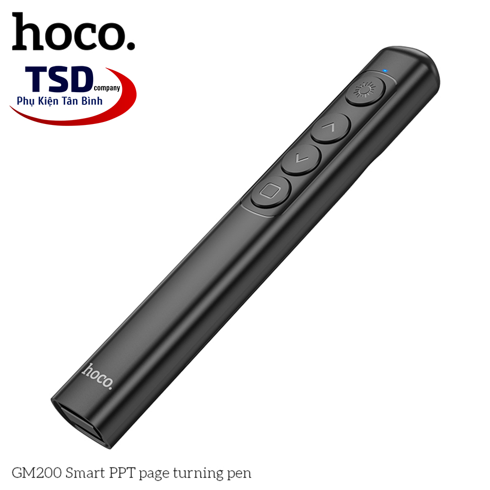 Bút Trình Chiếu Laser Hoco GM200 Wireless Presenter Chính Hãng