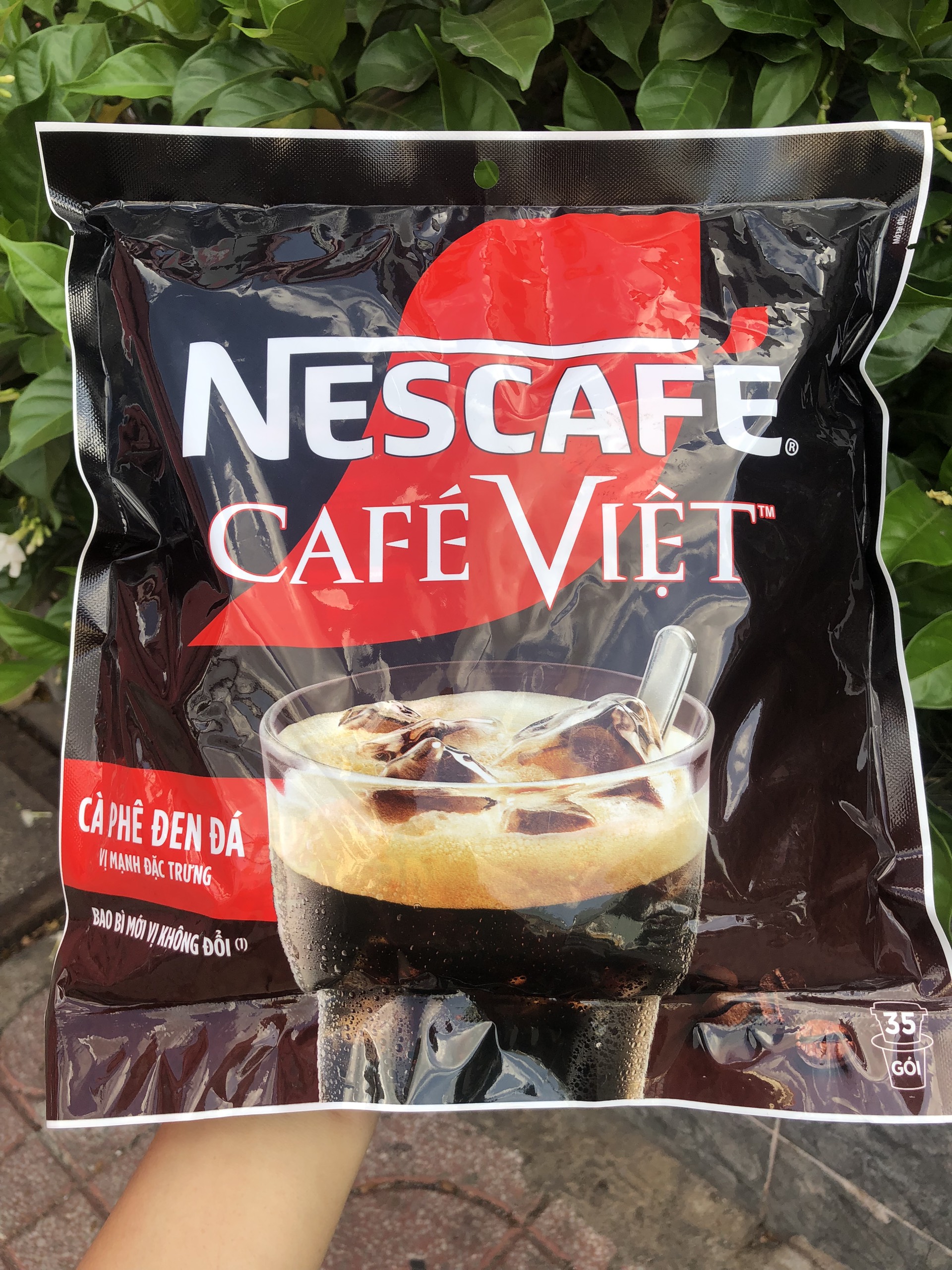 |HCM|Cà phê hòa tan Nescafé café Việt cà phê đen đá (Túi 35 gói x 16g)