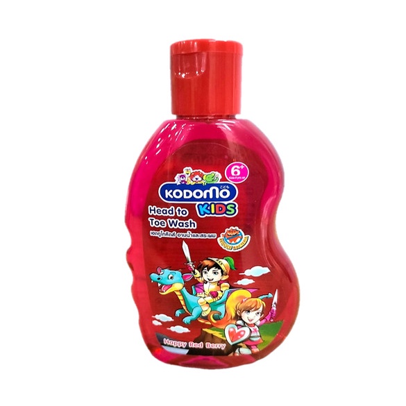 Dầu Tắm Gội Trẻ Em Kodomo 6+ Thái Lan - 200ml