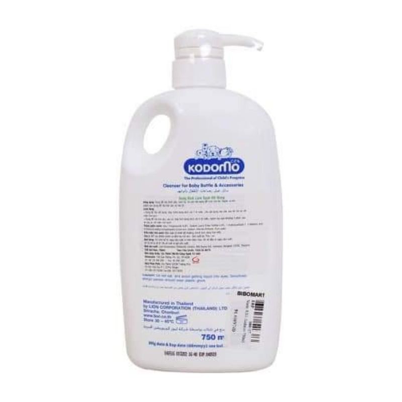 [HCM]Dung Dịch làm Sạch Đồ Dùng - Nước Rửa Bình Sữa KODOMO