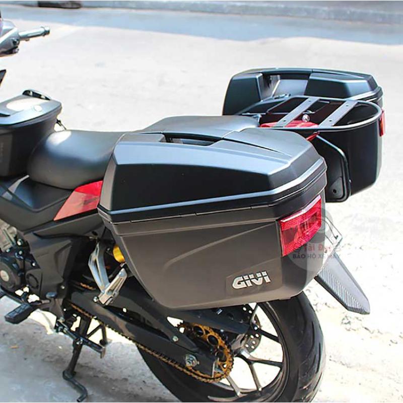 Thùng hông xe máy Givi E22N - BOGIA.VN