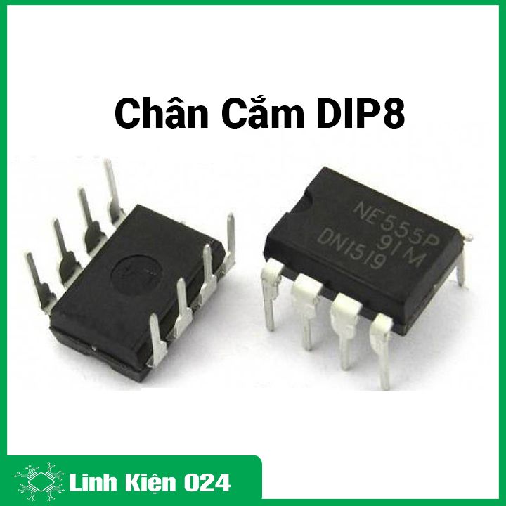 Combo 5 ic tạo xung ne555 dip8