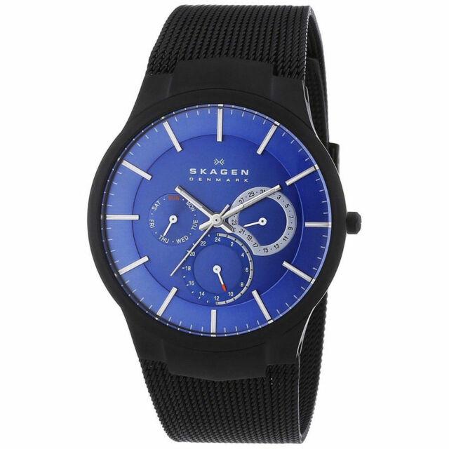 Đồng hồ nam skagen 809xltbn - dây kim loại - 40mm