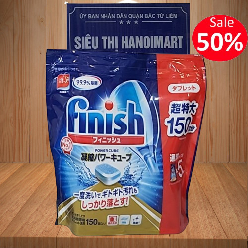 Viên rửa bát finish all in 1 100 V 60 tabs, 90 viên rửa bát finish all in one 10 in 1, quantum Ultimate 94 tabs classic