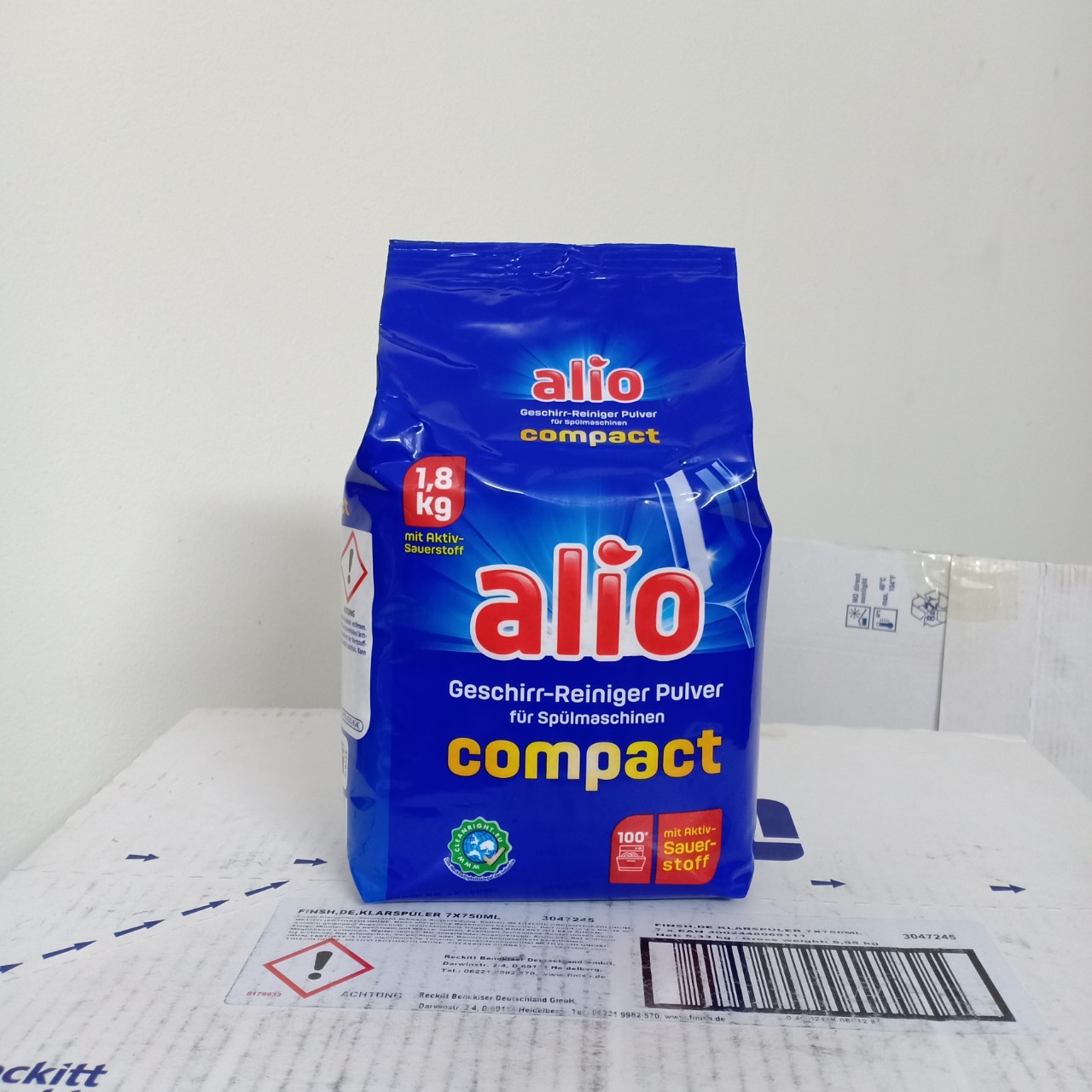Combo bột rửa bát alio +Muối Alio 2kg