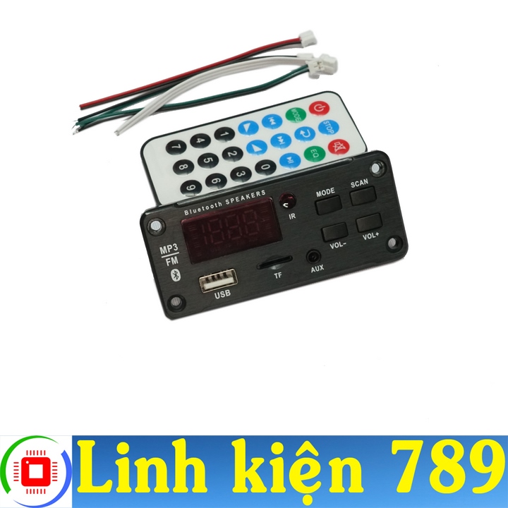 Mạch giải mã bluetooth 5.0 usb aux fm