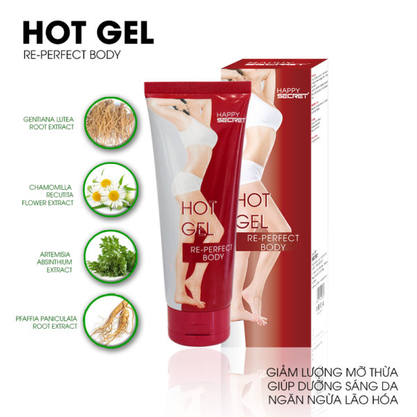 [HCM]GEL TAN MỠ HOT GEL RE-PERFECT BODY