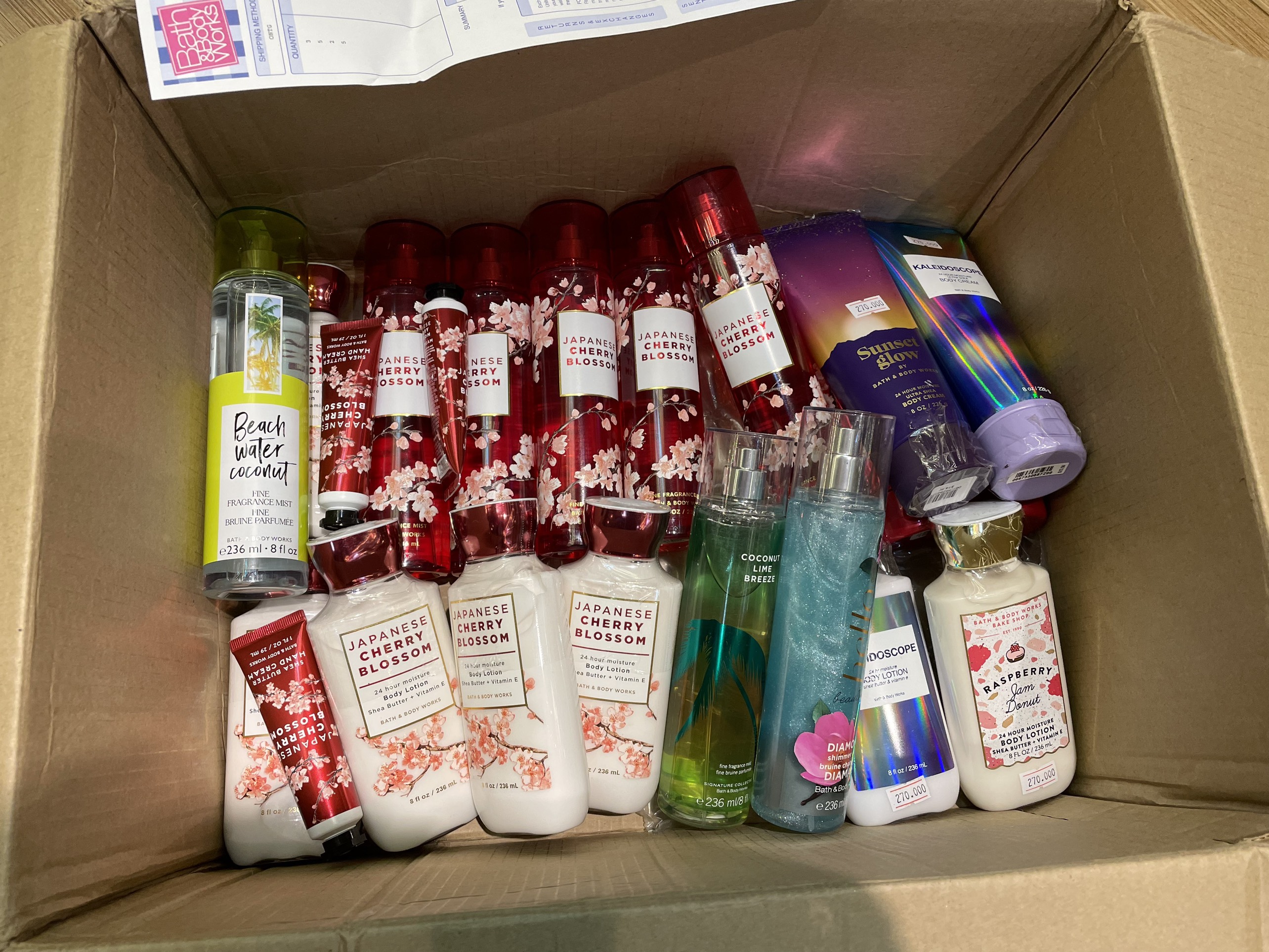 [Bill Mỹ] Xịt thơm Body Mist BBW JAPANESE CHERRY BLOSSOM