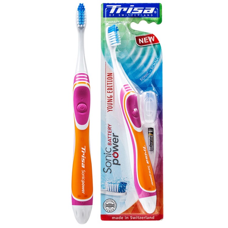 Bàn Chải Pin Trisa Trẻ Em