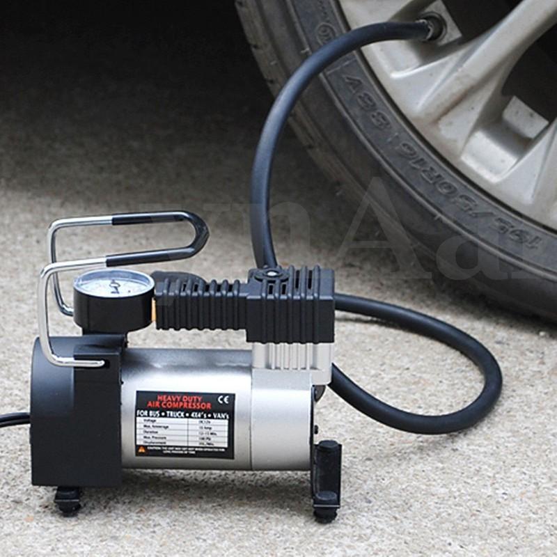 Bơm Xe hơi Mini cầm tay 12v - Bơm mini công suất lớn