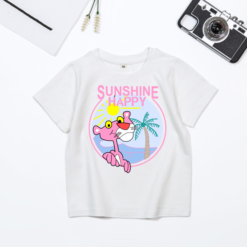 [HCM][size 5 - 90kg] áo thun vải đẹp nam nữ | bé trai gái | áo in hình báo hồng | áo thun cặp nhóm áo thun mặc cho cả gia đình.