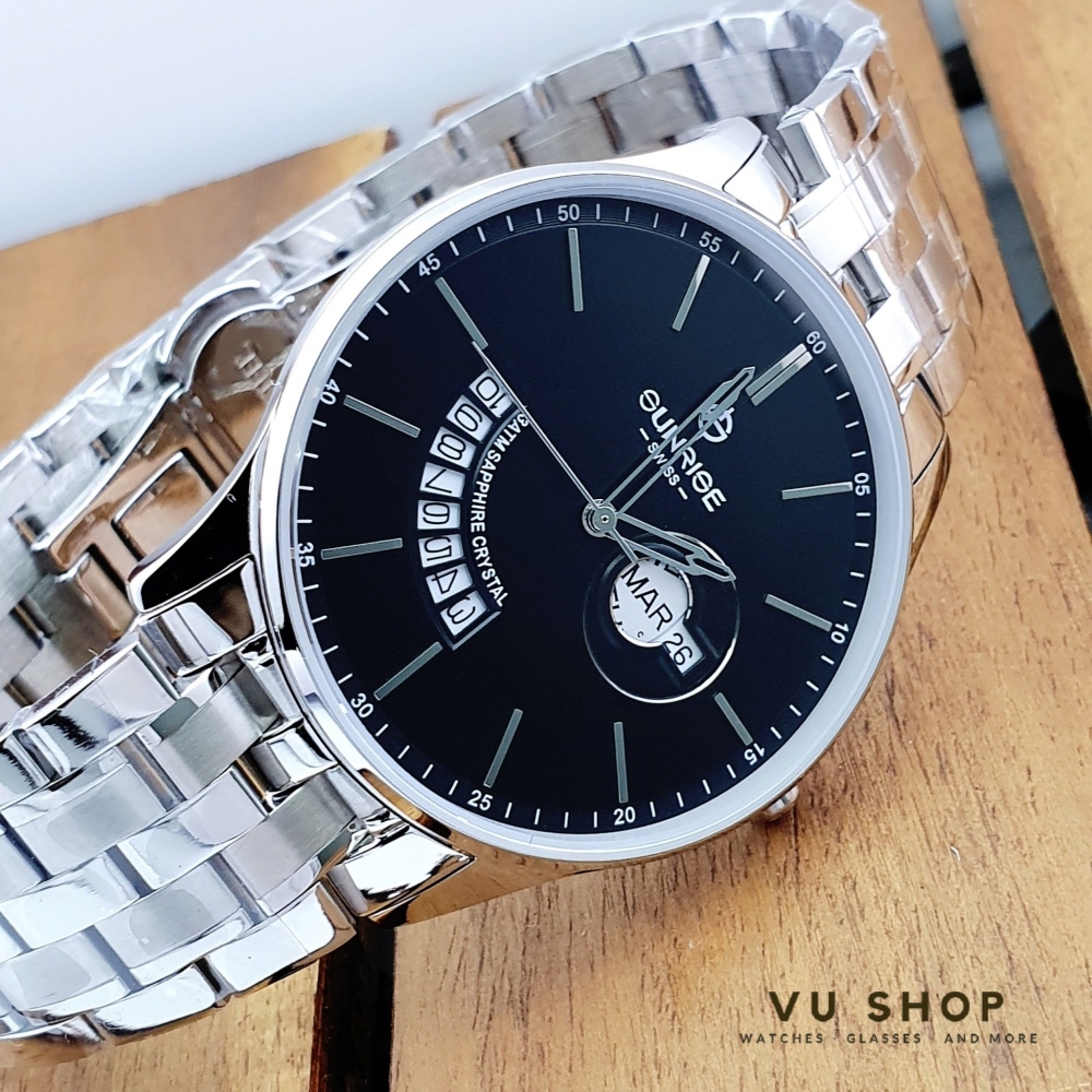 ĐỒNG HỒ NAM SUNRISE 1127SA -  KÍNH SAPPHIRE