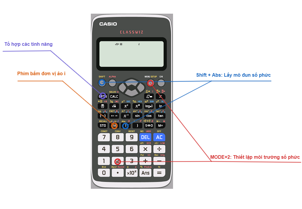 Máy Tính Casio FX 580 VN X