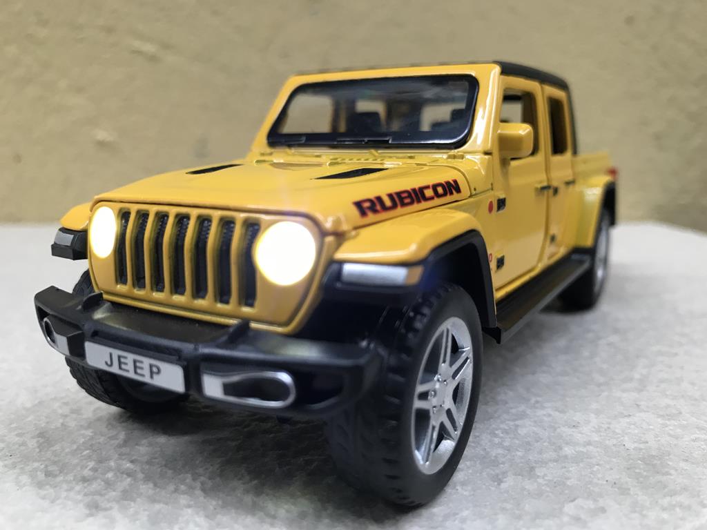 Mô hình xe bán tải Jeep Robicon 2022 1:32