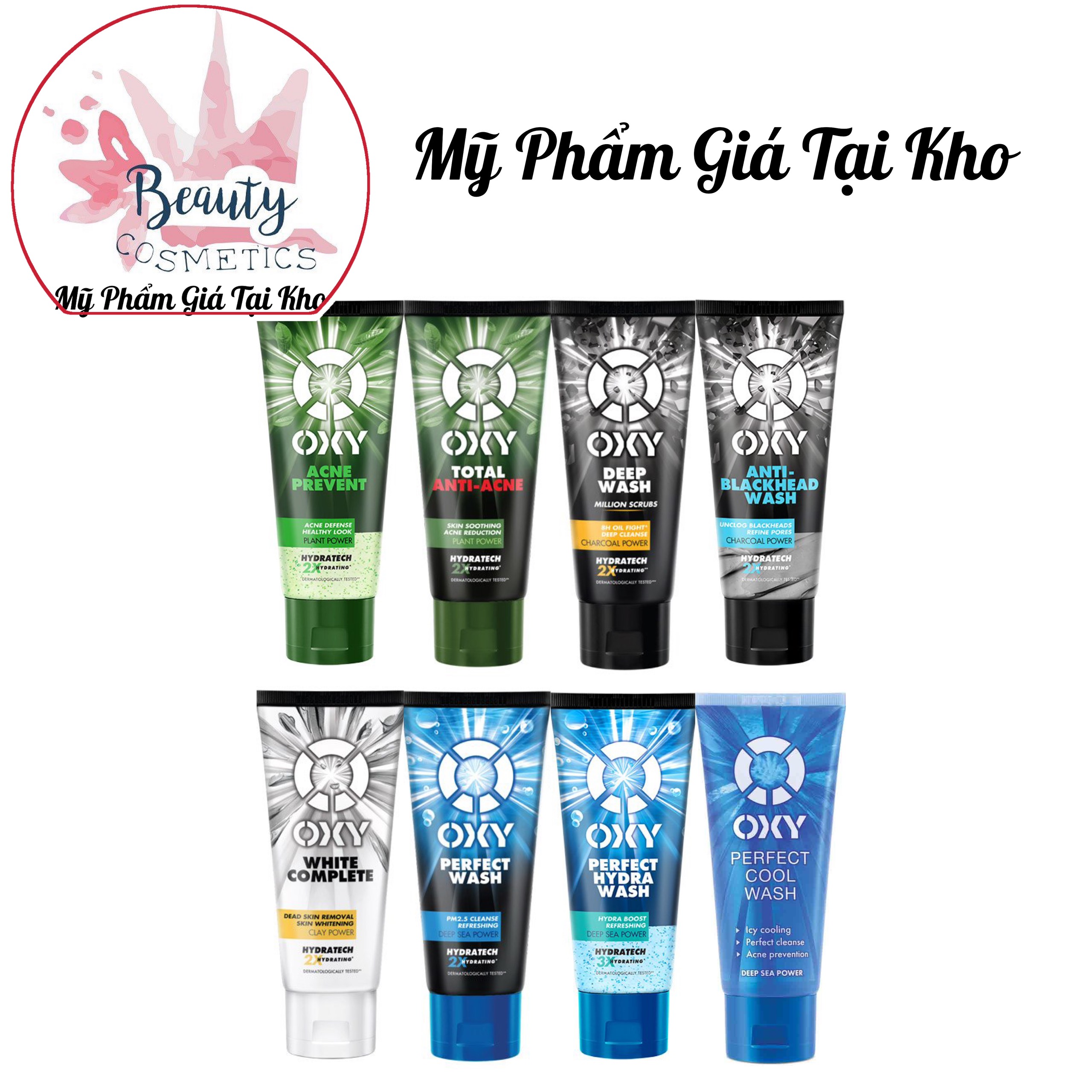 Sữa rửa mặt Oxy NGỪA MỤN , GIẢM THÂM , TÚT TRẮNG 100g