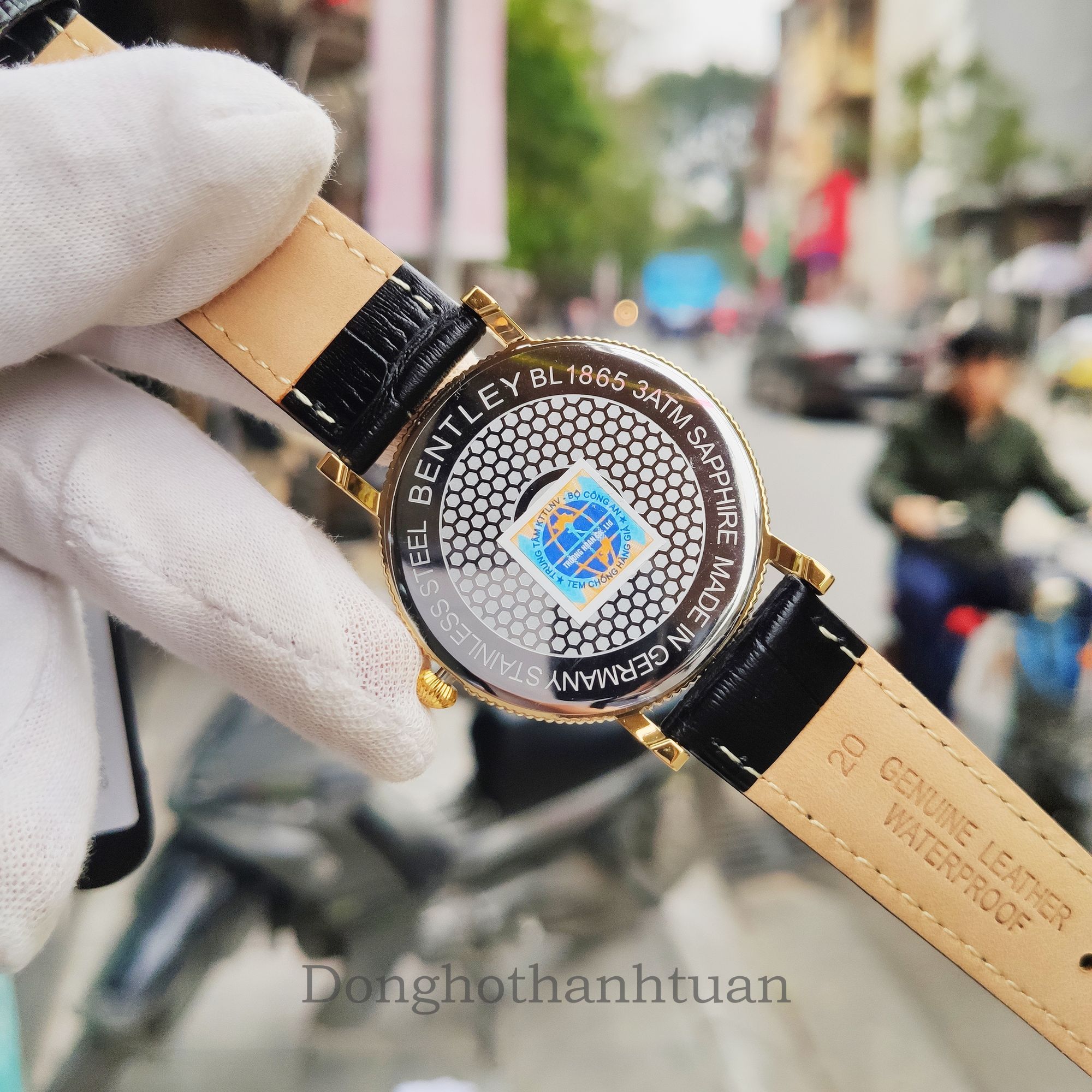Đồng hồ nam Bentley Moonphase BL1865-30MKWB