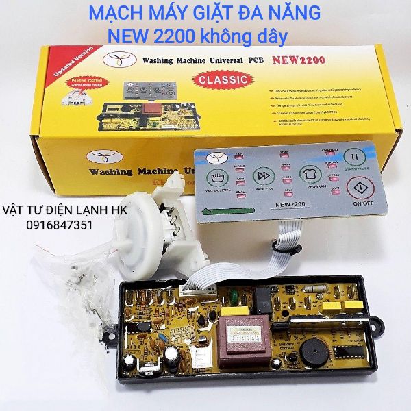 Bo mạch máy giặt đa năng New 2200 - broad MG - mạch MG new 2200