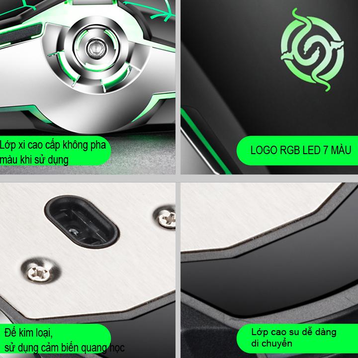 Chuột chuyên game K-SNAKE Q7 CHUỘT ĐỈNH - AT