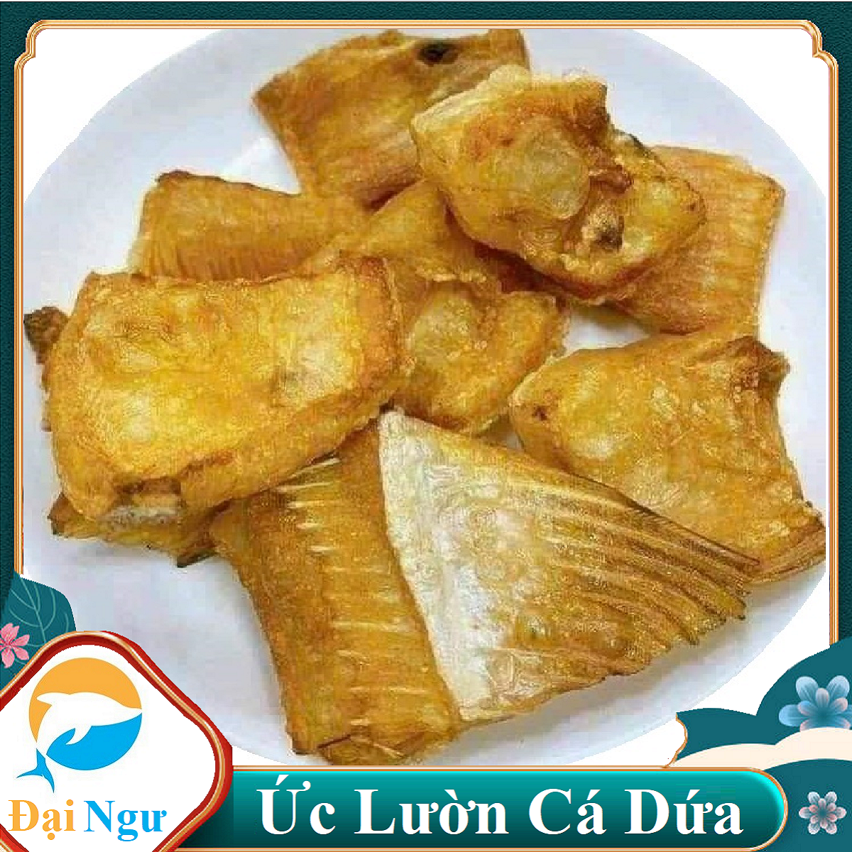 Ức cá dứa béo ngậy khô ức cá dứa- cắt khúc siêu béo --đại ngư
