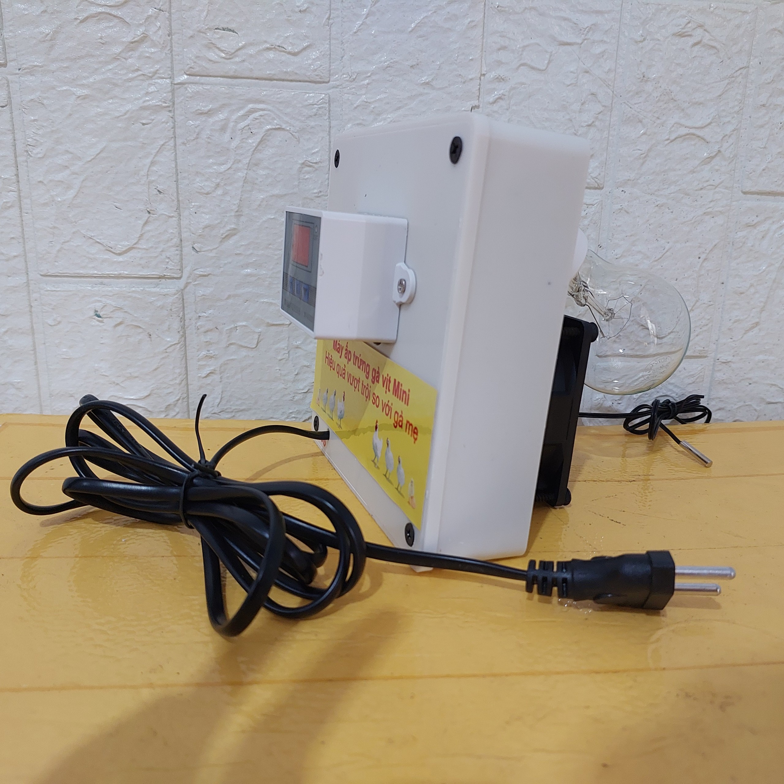 [Free Ship] Máy ấp trứng gà mini mới nhất 2023