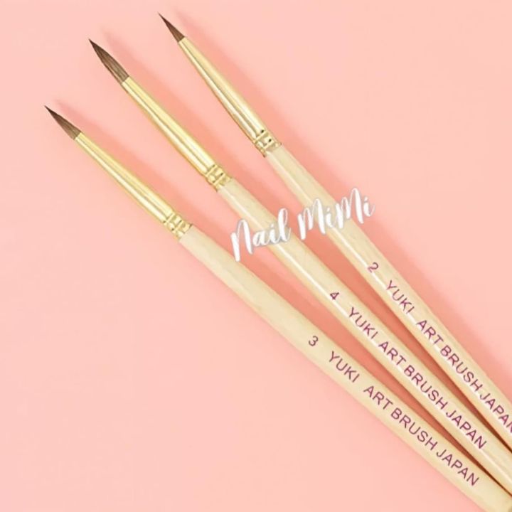 Cọ Đắp Bột Móng, Nặn Hoa Nổi Yuki Số 2,3,4